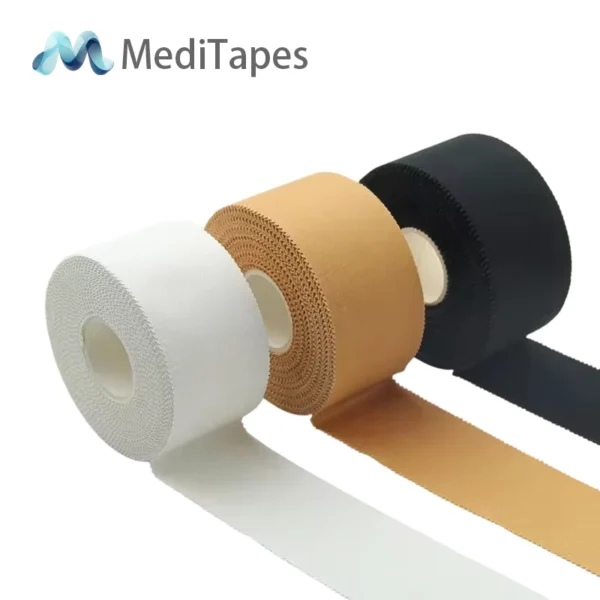 38mm White Rayon Sports Tape Bulk - Strong Adhesion Joint Fixation