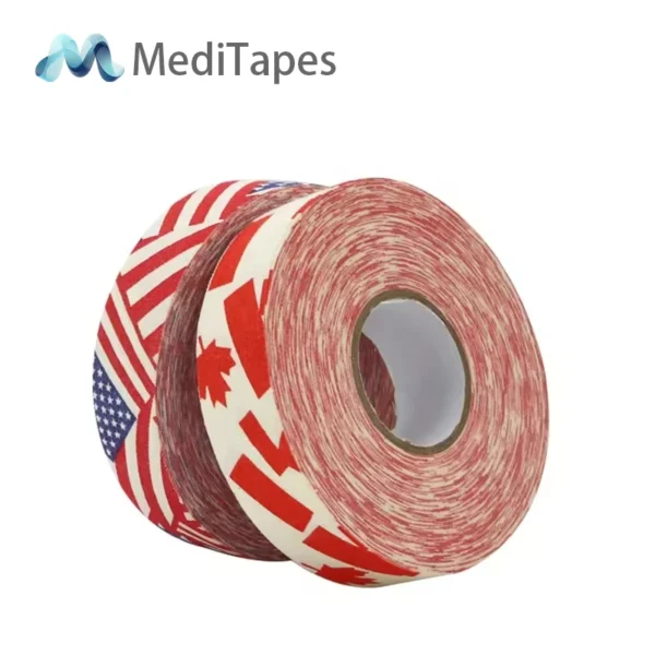 Cinta de agarre antideslizante para hockey de 1 pulgada - cinta de tela impermeable para palos