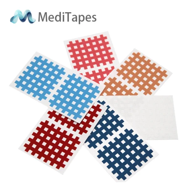 Cross-Akupunktur-Tape für Muskelverspannungen & Gelenkschmerzen - Latexfreier Klebstoff