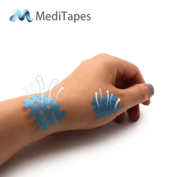Individuelles Cross-Kinesiologie-Gittertape für die Regeneration beim Sport - Eigenmarke