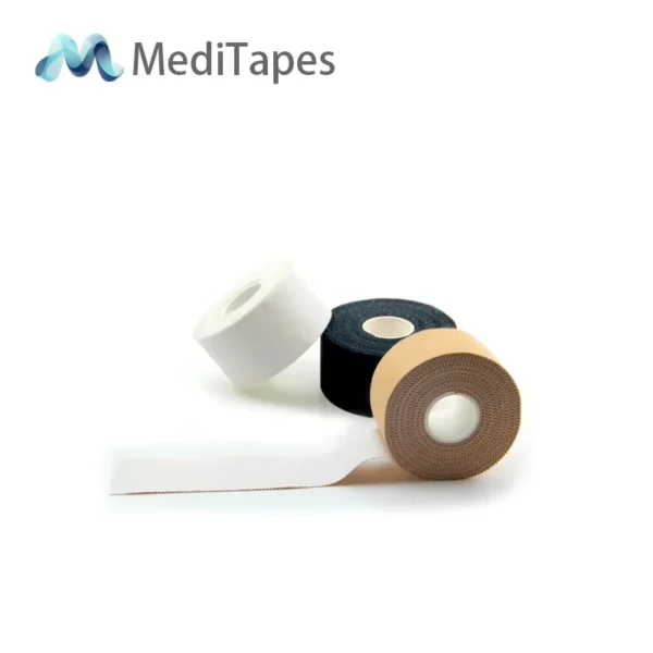 Kundenspezifischer OEM-Baumwoll-Sporttape-Hersteller, weißes Athletic-Tape in großen Mengen