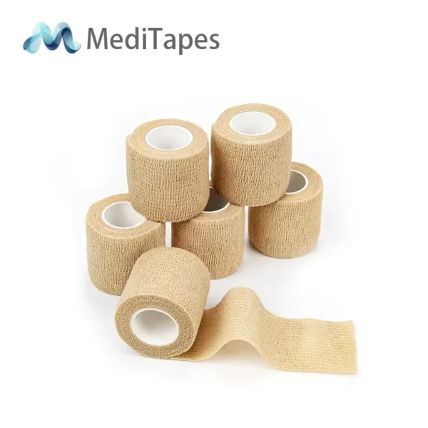 Heavy Duty Cohesive Bandage - Strong Elastic Vet Wrap for Equine