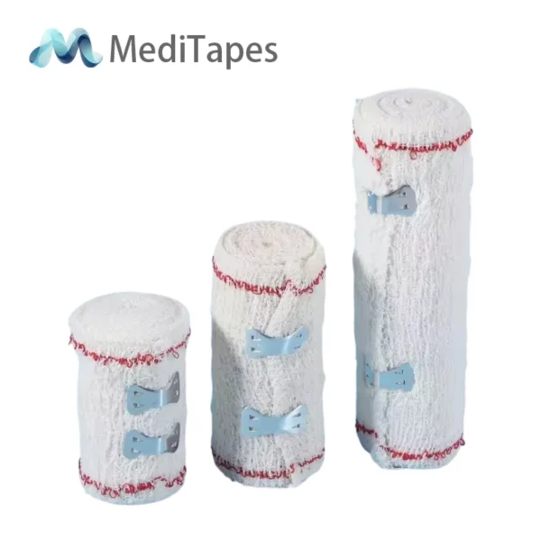 Strapazierfähige Spandex-Elastik-Kreppbandage – Latexfreie Herstellung