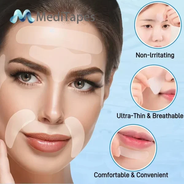 Hypoallergenic Facial Wrinkle Patches: Safe Anti-Aging Strips Bulk