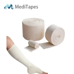 Rollo de vendaje tubular elástico médico de 30 m - Malla de algodón transpirable