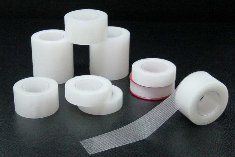 Estructura microporosa de la cinta quirúrgica de PE