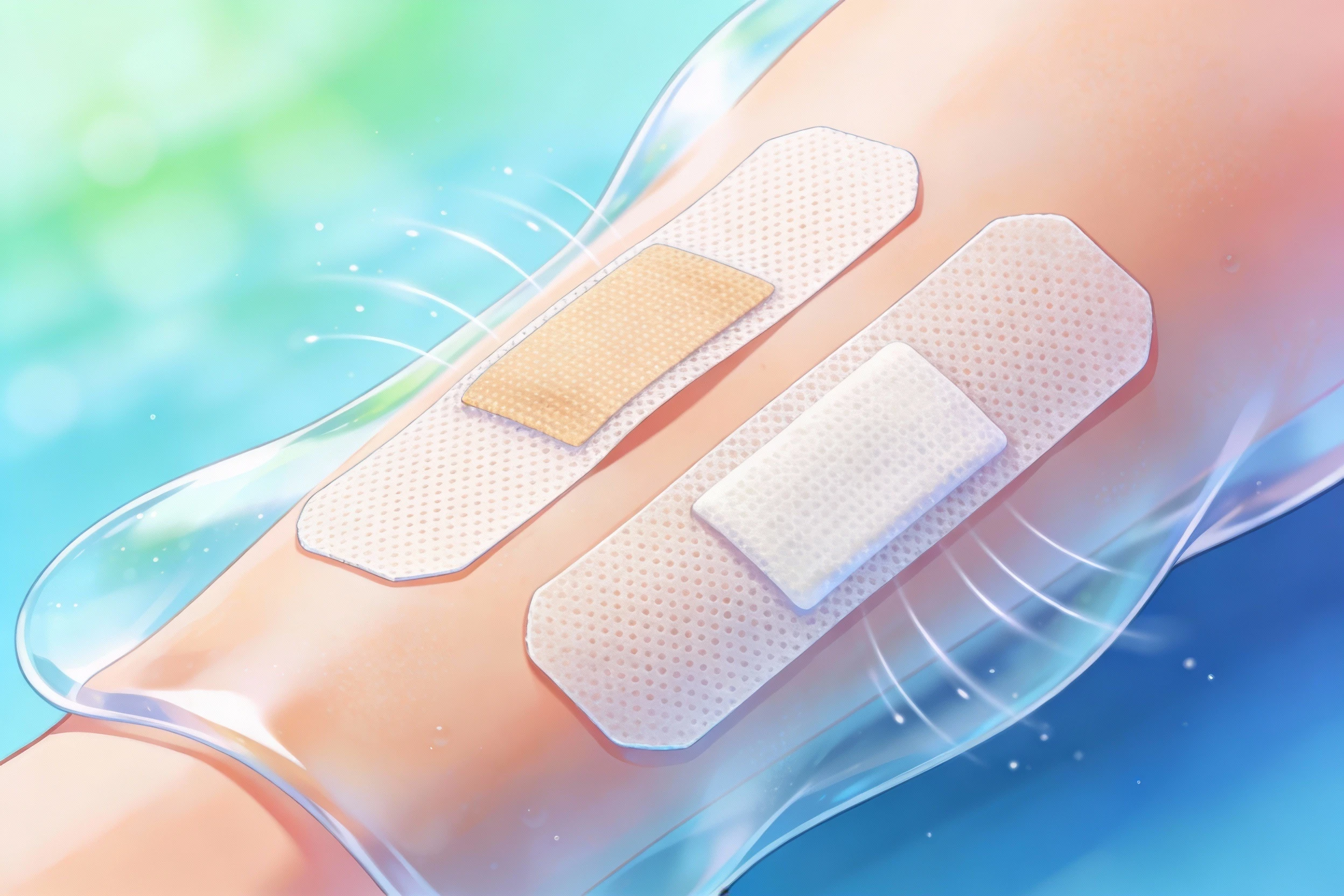 Mikroporöses chirurgisches Klebeband im Vergleich zu Vlies-Klebeband