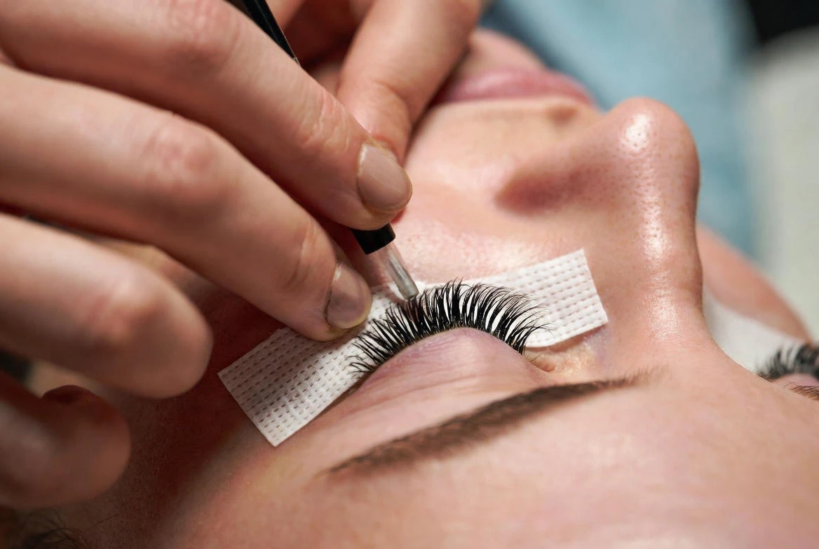 Vliespflaster für Wimpern