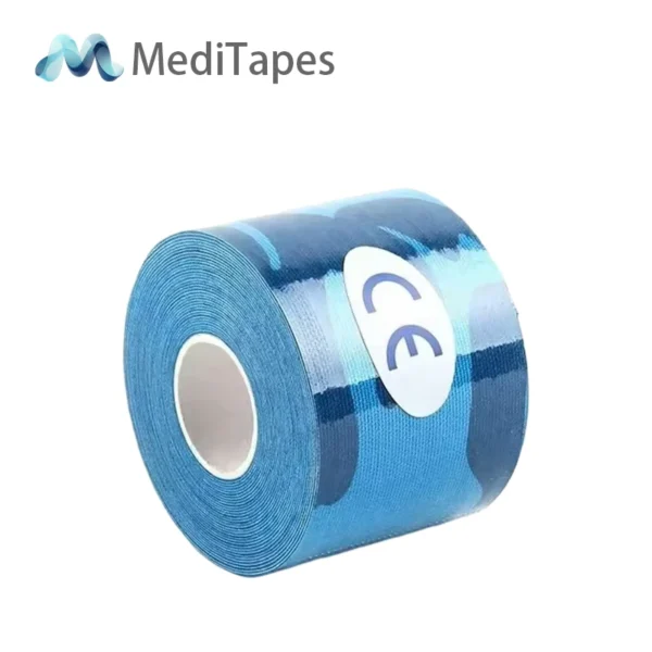 Vorgeschnittene bedruckte Kinesio-Tape-Streifen - Einfache Anwendung beim Sport