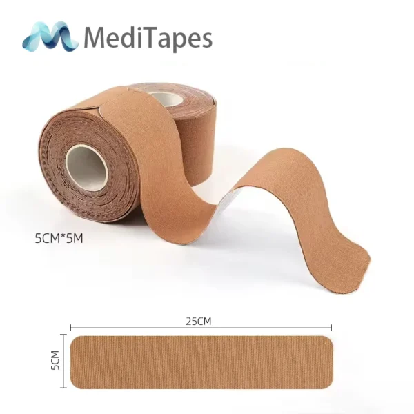 Tiras de cinta de kinesiología precortada para deportes y terapia - Venta al por mayor