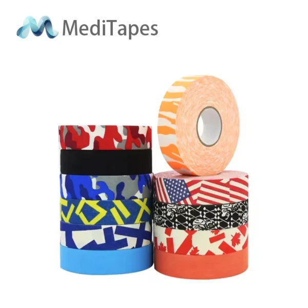 Cinta de tela premium para hockey sobre hielo al por mayor - Cinta de agarre duradera para palos al por mayor