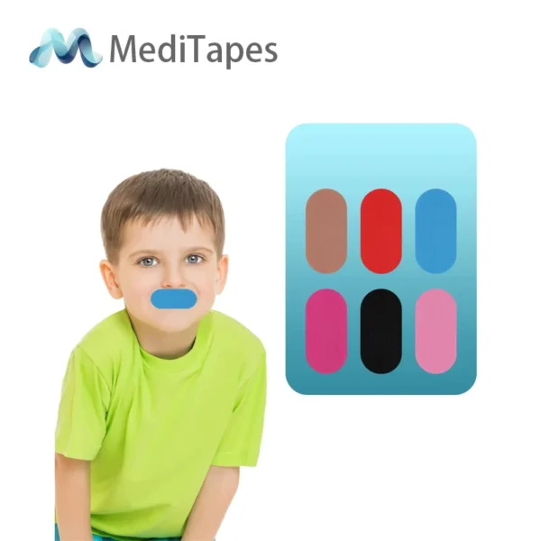 Private Label Anti-Schnarch-Mundstreifen - Premium Viskose-Seidenpflaster