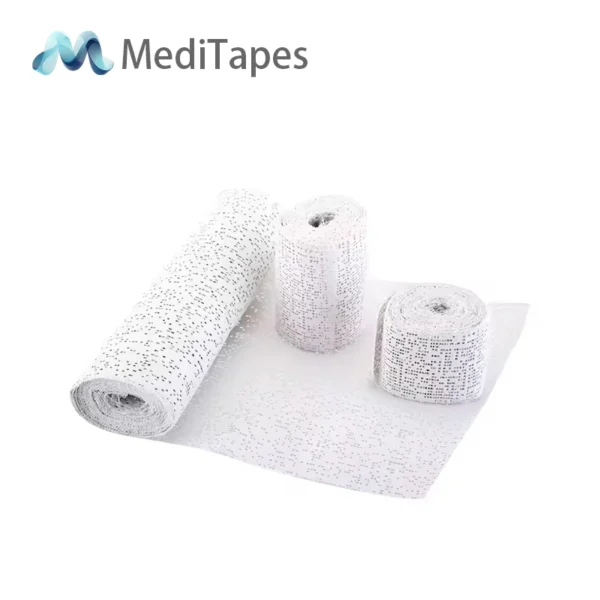 Strahlendurchlässige Gipsbindenrolle zur chirurgischen Frakturfixierung