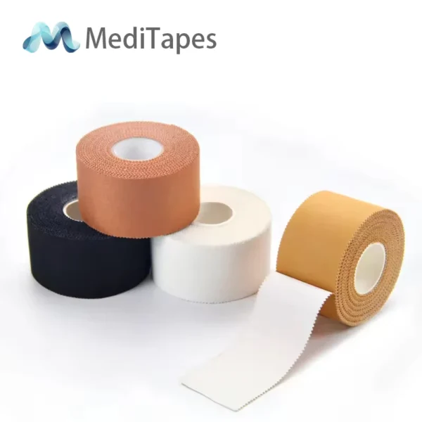 Serrated Edge Rayon Fabric Tape - Easy Tear Medical Sports Bandage