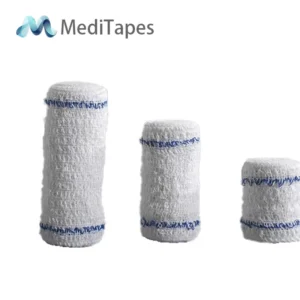 Vendaje de crepé elástico color piel para el tratamiento de venas varicosas