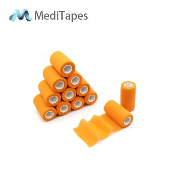 Vendaje cohesivo no tejido estéril - Envoltura autoadhesiva para botiquín de primeros auxilios