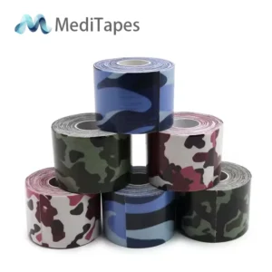 Wasserdichte bedruckte Kinesiologie-Tape-Rollen - Sportliche Muskelunterstützung