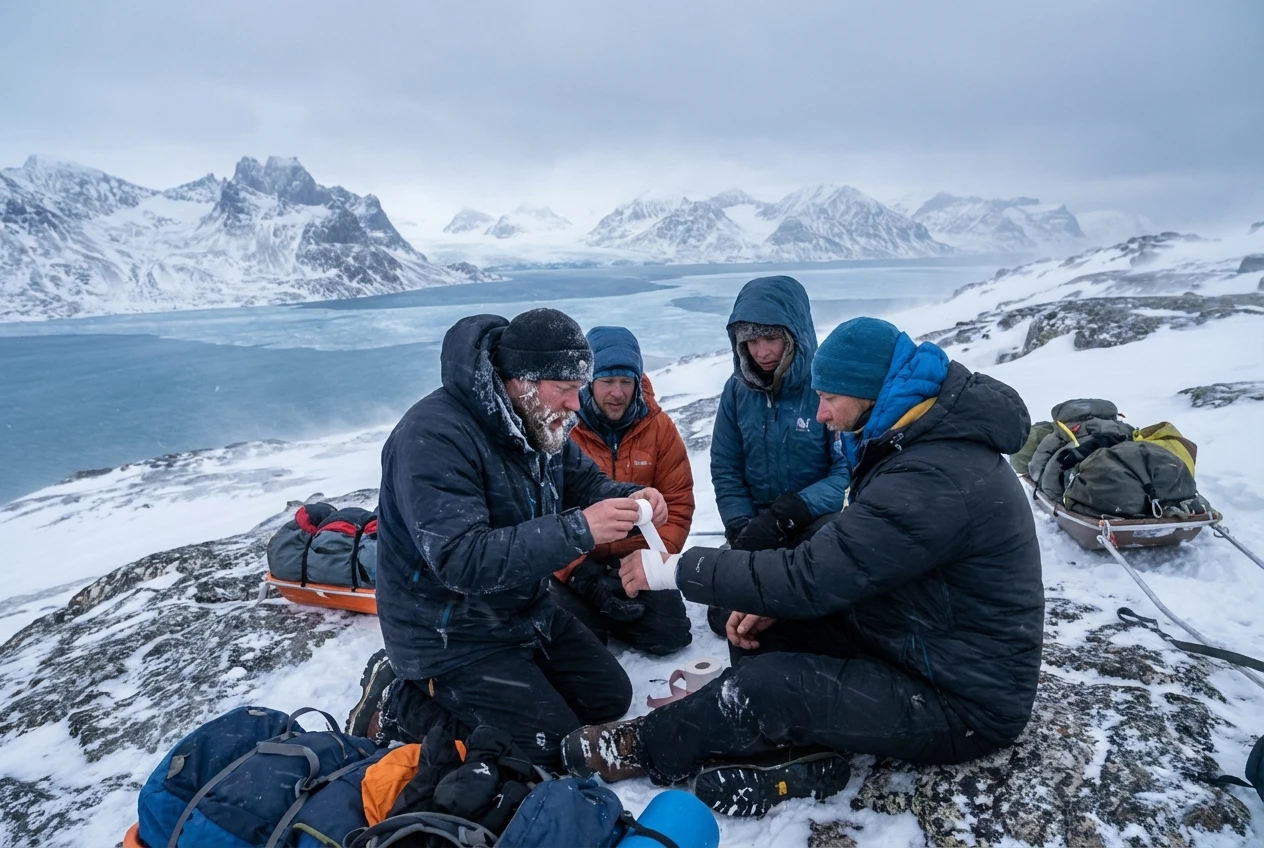 cold weather medical tape