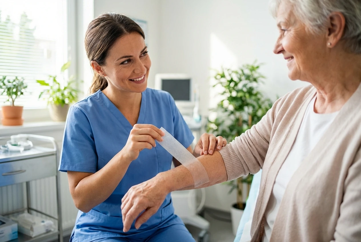 Cinta de gel de silicona no tejida frente a cinta acrílica tradicional