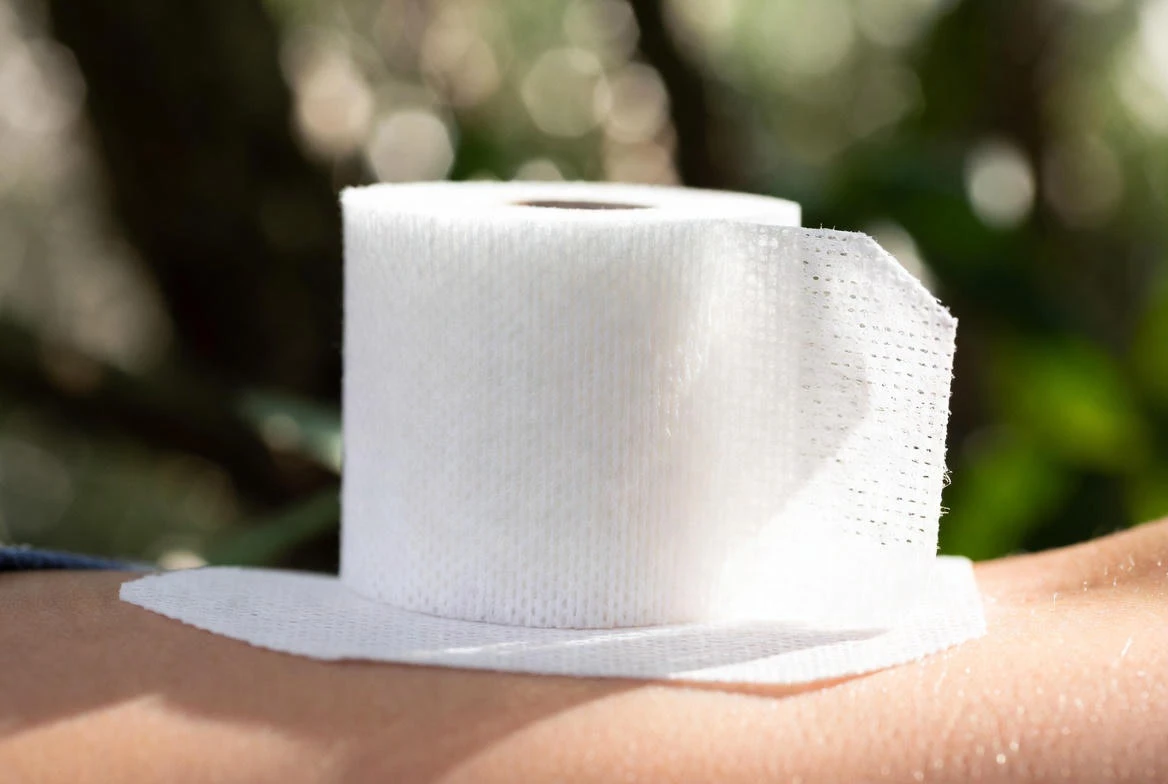 Vliesstoff- vs. PU-Wundverband