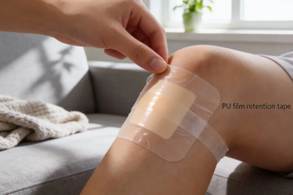 PU film retention tape