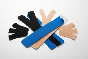 Wholesale precut kinesiology tape strips in bulk packaging