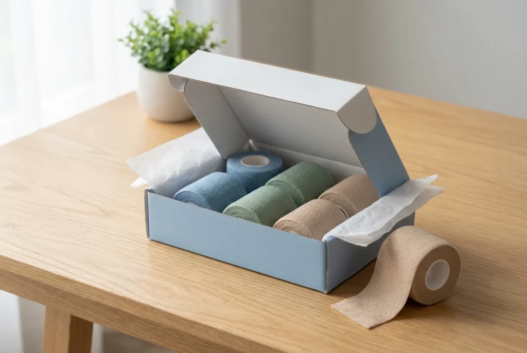 private label pet bandage bitter taste vet wrap custom OEM packaging with MediTapes logo